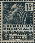 Stamps : Europe : France :  EXPOSICIÓN COLONIAL INTERNACIONAL DE PARIS. MUJER FACHI. Y&T Nº 270