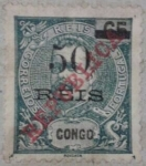 Stamps Portugal -  (tachado) 65. congo republica 1914