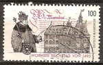 Stamps Germany -  500a Aniv de la convocatoria de la Dieta de Worms.