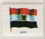 Stamps : Africa : Egypt :  1 Bandera