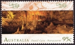 Stamps Oceania - Australia -  AUSTRALIA - Sitios fosilíferos de mamíferos (Riversleigh-Naracoorte)
