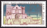 Sellos de Europa - Italia -  ITALIA -  La basílica de San Francisco de Asís y otros sitios Franciscanos