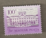 Stamps Hungary -  Palacio Esterhazy
