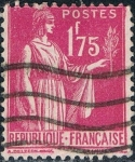 Stamps : Europe : France :  TIPO PAZ 1932-33. Y&T Nº 289