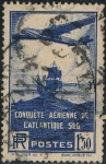 Sellos de Europa - Francia -  CONQUISTA AEREA DEL ATLÁNTICO SUR. Y&T Nº 320