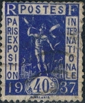 Stamps : Europe : France :  PROPAGANDA PARA LA EXPOSICIÓN INTERNACIONAL DE PARIS. Y&T Nº 324