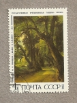 Stamps Russia -  Pintura por Lebedev