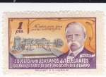 Stamps Spain -  Colegio de Huerfanos de Telégrafos, 50 Aniversario de la Fundación del cuerpo-NO VALIDO PARA TASA PO