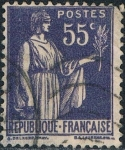 Stamps France -  TIPO PAZ 1937-39 Y&T Nº 363