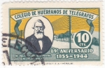 Stamps : Europe : Spain :  Colegio de Huerfanos de Telégrafos, 89 Aniversario de la Fundación del cuerpo-NO VALIDO PARA TASA PO