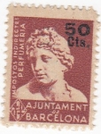 Stamps Spain -  Impostos Indirectes de Perfumería-Ajuntament de Barcelona- SIN VALOR POSTAL-   (k)