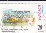 Stamps Spain -  El Sello compañero inseparable-LLEGAMOS JUNTOS    (k)