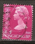 Sellos del Mundo : Asia : Hong_Kong : Reina Isabel II.