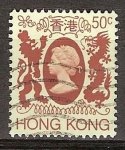 Sellos de Asia - Hong Kong -  Reina Isabel II.
