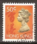 Stamps : Asia : Hong_Kong :  Reina Isabel II.