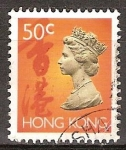 Sellos de Asia - Hong Kong -  Reina Isabel II.