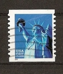 Stamps : America : United_States :  Estatua de la Libertad./ Autoadhesivo.