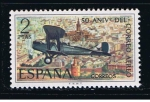 Stamps Spain -  Edifil  2059  L Aniversario del correo aéreo.  