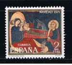 Stamps Spain -  Edifil  2061  Navidad´71  Fragmento del altar de Avila. 