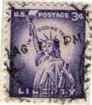 Stamps : America : United_States :  41 Liberty