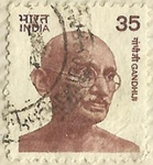 Stamps India -  GANDHI