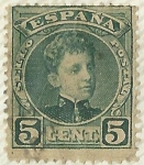 Stamps Spain -  ALFONSO XIII