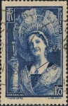 Stamps : Europe : France :  TRICENT. DEL NACIMIENTO DE DOM PERIGNON. CHAMPAGNE Y CHAMPENOISE. Y&T Nº 388