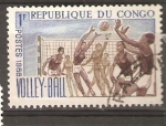 Sellos de Africa - República del Congo -  VOLLEY