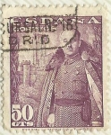 Sellos de Europa - Espa�a -  FRANCO Y EL CASTILLO DE MOTA