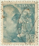 Stamps Spain -  ESFINGE DE FRANCO