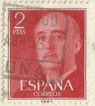 Stamps Spain -  ESFINGE DE FRANCO