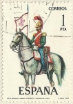 Stamps Spain -  CABALLERIA