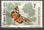 Sellos del Mundo : Africa : Burkina_Faso : MARIPOSAS