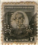 Stamps United States -  47 Washington