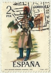 Stamps Spain -  SOLDADO 