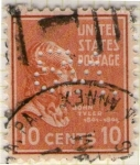 Stamps United States -  48 John Tyler