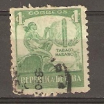 Sellos de America - Cuba -  TABACO HABANO