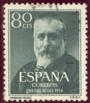 Sellos de Europa - Espa�a -  1954 Marcelino Menendez y Pelayo - Edifil:1142