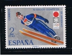 Stamps Spain -  Edifil  2074  XI Juegos Olímpicos de Invierno en Sapporo.  