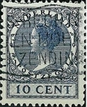 Stamps : Europe : Netherlands :  Reina Wilherlmine