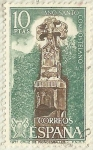 Stamps Spain -  CRUZ DE RONCESVALLES