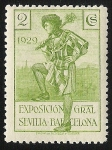Stamps Spain -  Herald of Barcelona