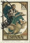 Stamps Spain -  EL EVANGELISTA SAN JUAN