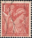 Stamps : Europe : France :  TIPO IRIS 1944. Y&T Nº 652