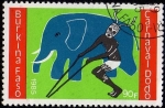 Stamps : Africa : Burkina_Faso :  Carnaval Dodo