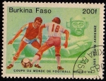 Sellos del Mundo : Africa : Burkina_Faso : COUPE DU MONDE DE FOOTBALL MEXICO`86