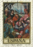 Stamps Spain -  SAN ESTEBAN EN LA SINAGOGA