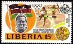 Stamps Liberia -  GOLD MEDAL WINNERS MUNICH OLIMPICS 1972