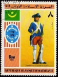 Stamps Africa - Mauritania -   BI-CENTENAIRE DES ETATS-UNIS 1776-1976
