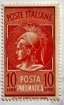 Stamps Italy -  Posta Pneumatica